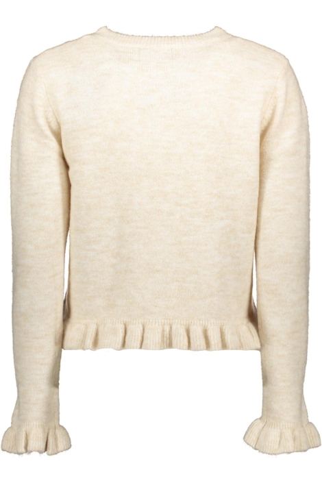 Pieces pclydia ls frill knit cardigan fsy